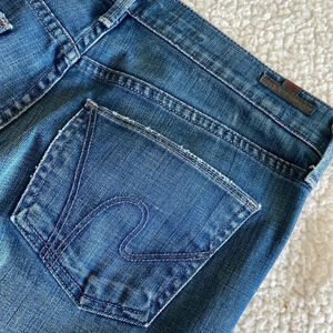 Citizens of Humanity Petite Boot Cut Leg Mid Rise Comfy Jeans Size 28 x 30”
